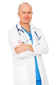 smiling medical doctor