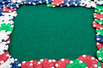 Obraz premium chips on the table