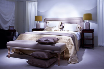 bed in classic style