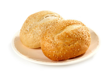 Naklejka premium fresh baked bread
