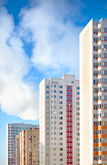 Fototapeta premium New apartment buildings