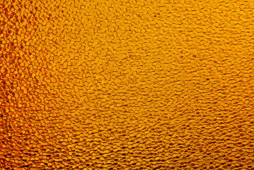 Abstract orange glass