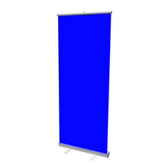 Roll-up Bluescreen Perspektive