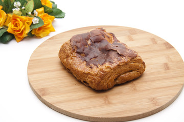 Gebäck mit Schokolade