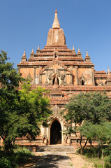 Myanmar (Burma), Bagan, Sulamani Pahto temple