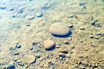 Unterwasser-Steine