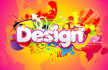 design abstract vector illustration
