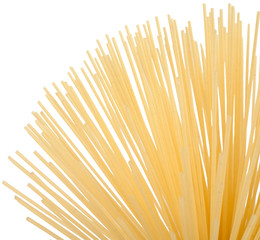 Uncooked spaghetti (pasta)
