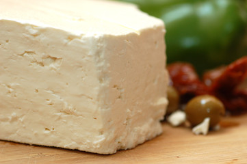 Fototapeta na wymiar Feta cheese