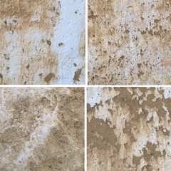 Old white wall background