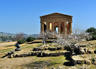 Greek temple in Agrigento