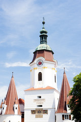 Fototapeta premium detail of town gate, Krems, Lower Austria, Austria