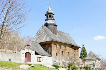 wooden church, Nowa Bystrzyca, Poland