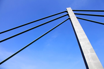 Schrägseilbrücke