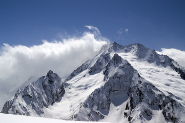 View from the ski slope