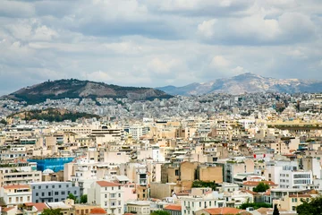 Foto op Canvas view on Athens, Greece © vvoe