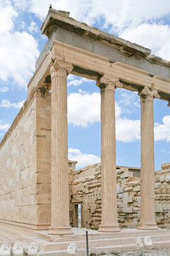 Ionic column of Propylaea, Acropolis