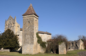 Fototapeta na wymiar Abbaye de Blasimon - Gironde