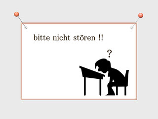 nicht stören