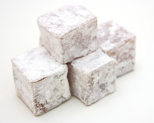 Turkish delight (lokum) confection