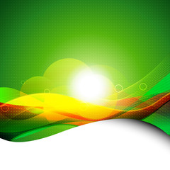 abstract wave background