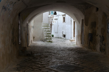 Alleyway. Putignano. Apulia.