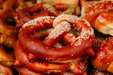 lot of buns on counter
