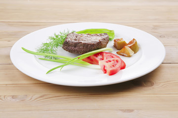 meat savory : grilled beef fillet mignon