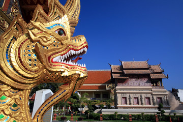 Fototapeta na wymiar Chang Mai świątynia