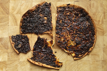 Flammekueche, brulée