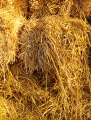 Straw background