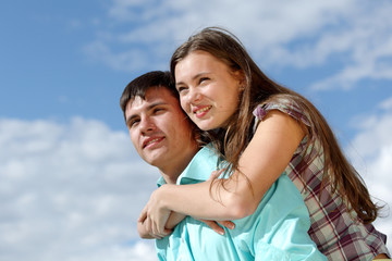 Obraz premium love hug