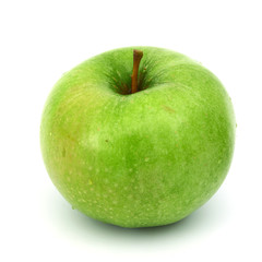 green apple isolated