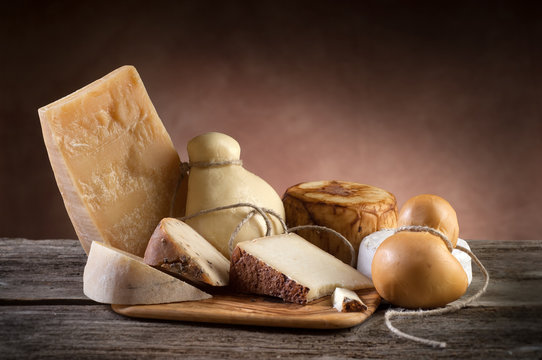 variety of cheese- formaggi misti