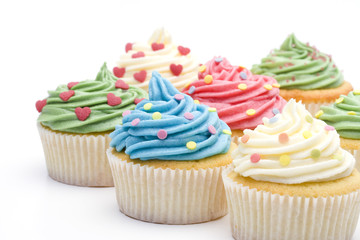 Bunte Muffins