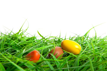 Ostern Eier Ostereier Hintergrund Karte