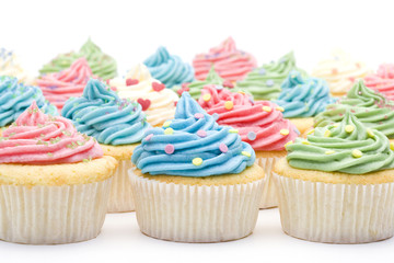 Bunte Muffins