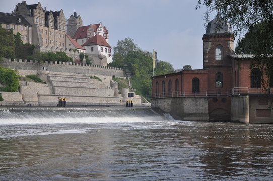 Bernburg, Blick zum Schloss