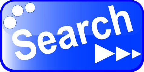 blue search web Button find internet engine