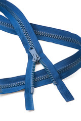 Blue zip © Aleksandr Ugorenkov