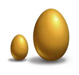 investment growth profit golden nest egg