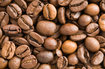 Kaffeebohnen-Hintergrund