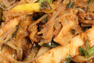 Thai Style Food Mixed Curry