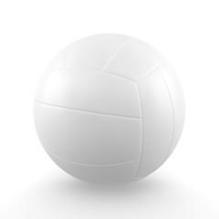 A render of an isolated classic volleyball