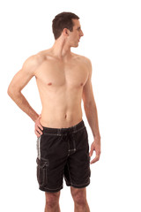 Fototapeta premium Man in Swimwear