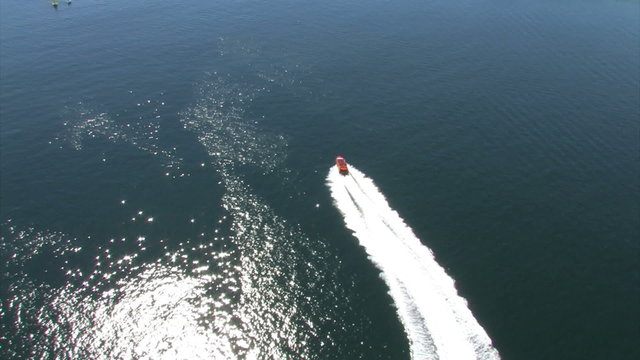 Speedboat Aerial