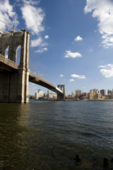 Obraz premium Brooklyn Bridge, New York, NY
