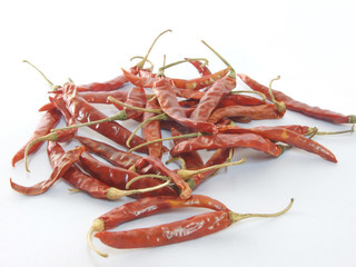 Dried red peppers