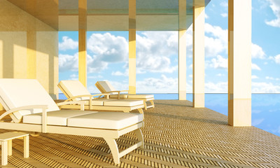 Infinity pool on SPA