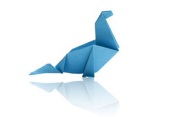 Origami isolated.